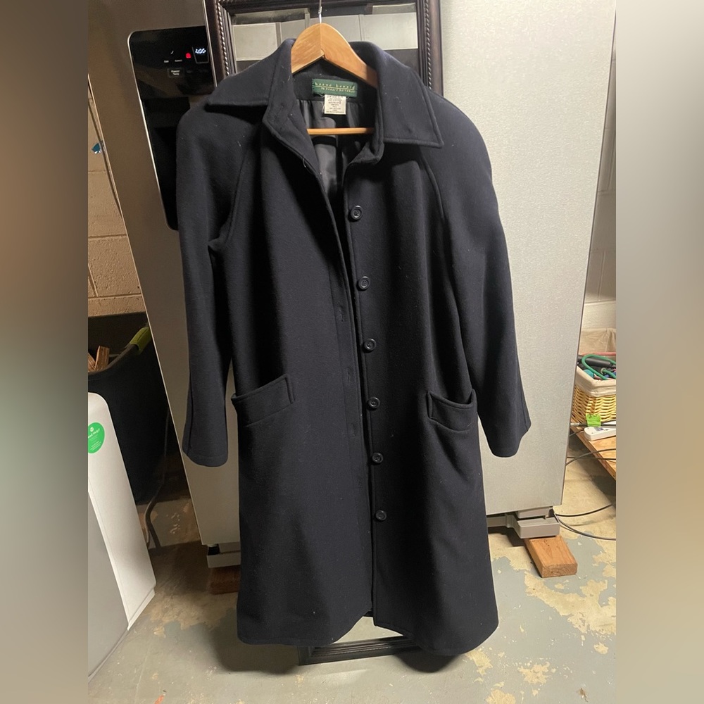 Harve Benard Wool Trench Coat